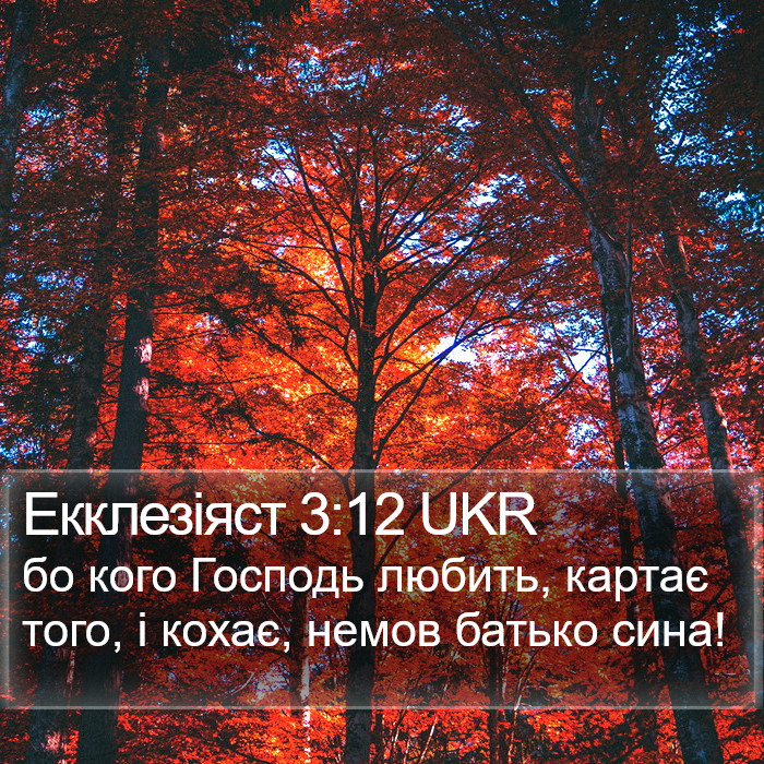 Екклезіяст 3:12 UKR Bible Study