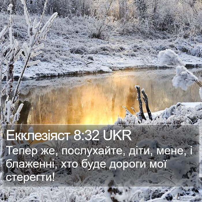 Екклезіяст 8:32 UKR Bible Study