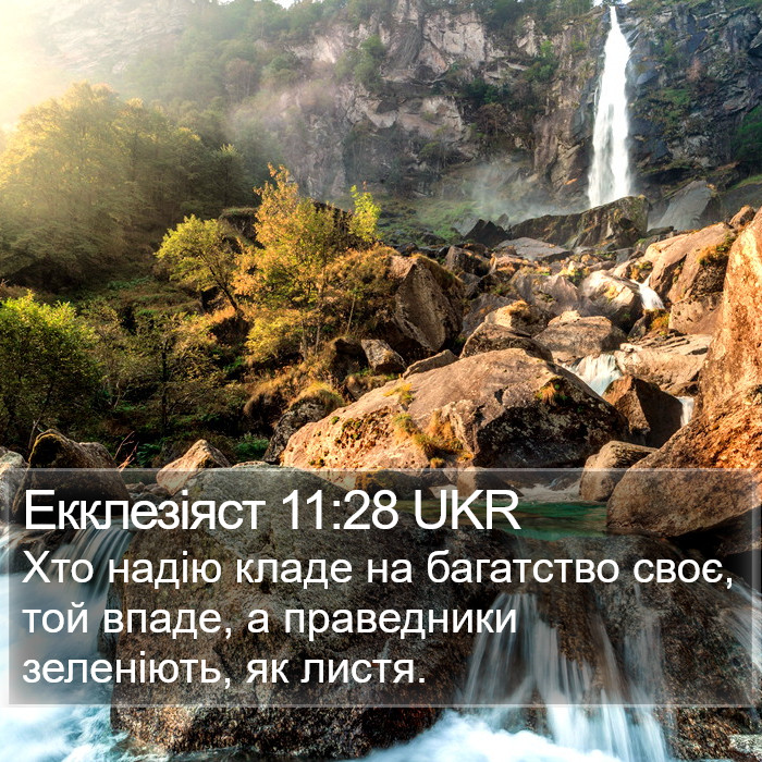 Екклезіяст 11:28 UKR Bible Study