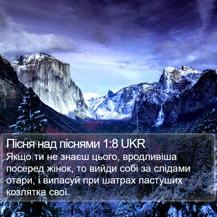 Пісня над піснями 1:8 UKR Bible Study