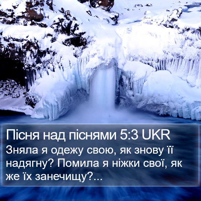 Пісня над піснями 5:3 UKR Bible Study