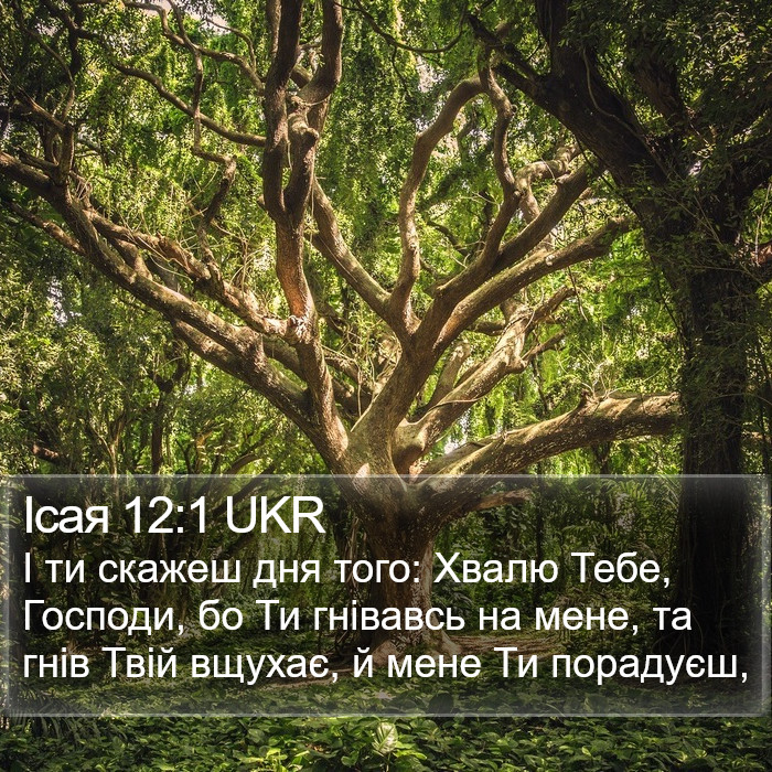 Ісая 12:1 UKR Bible Study
