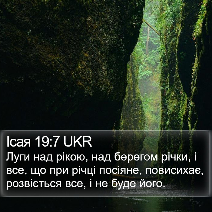 Ісая 19:7 UKR Bible Study