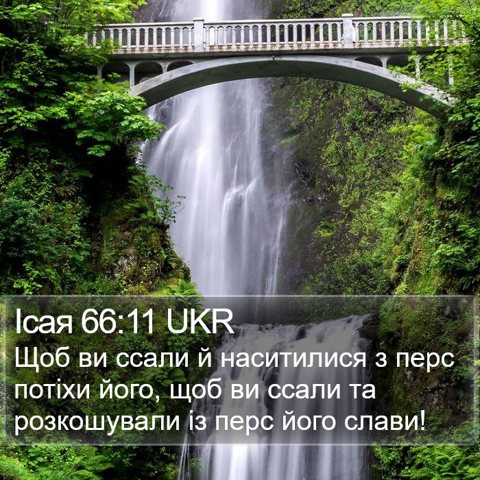 Ісая 66:11 UKR Bible Study