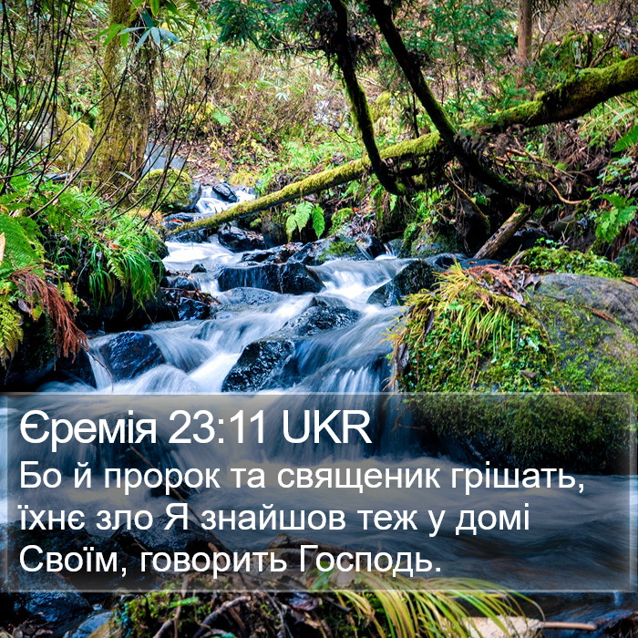 Єремія 23:11 UKR Bible Study
