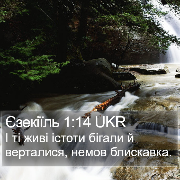 Єзекіїль 1:14 UKR Bible Study