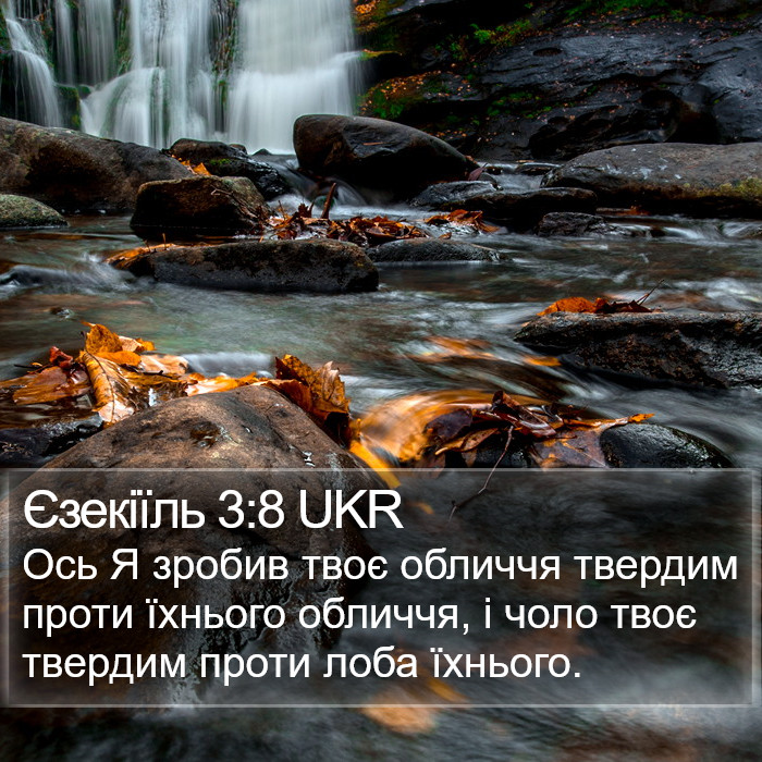 Єзекіїль 3:8 UKR Bible Study