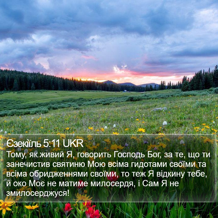 Єзекіїль 5:11 UKR Bible Study