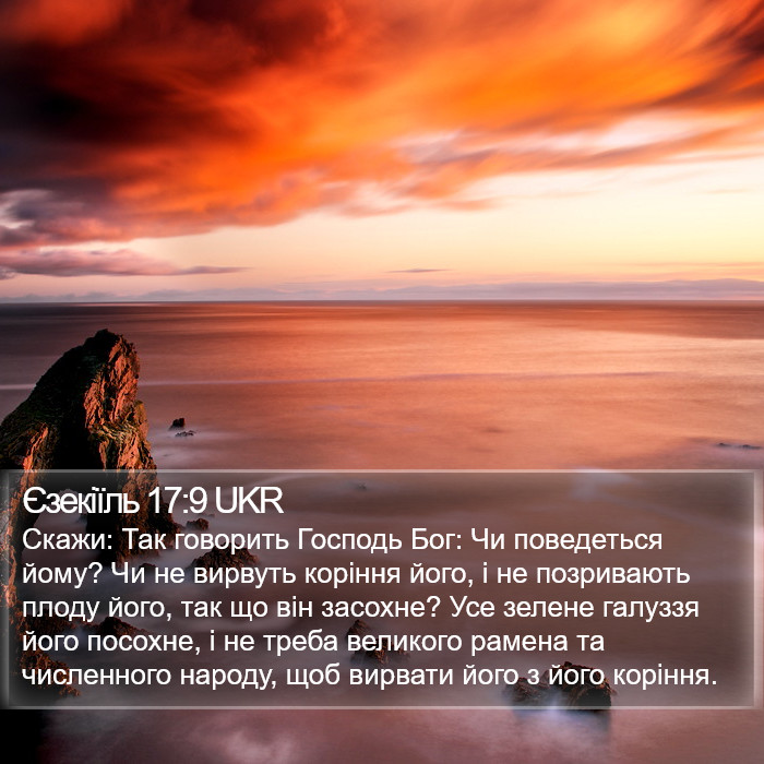 Єзекіїль 17:9 UKR Bible Study