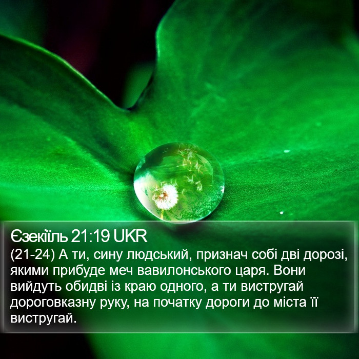 Єзекіїль 21:19 UKR Bible Study