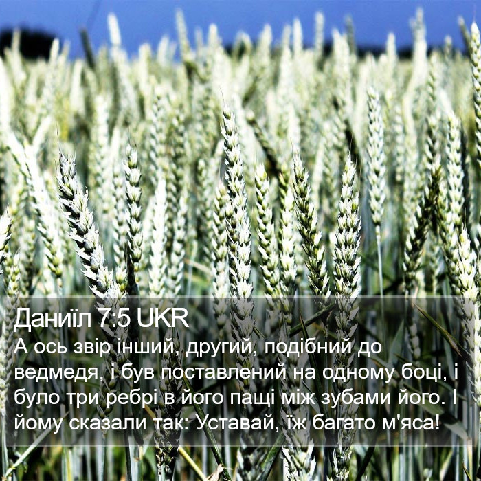 Даниїл 7:5 UKR Bible Study