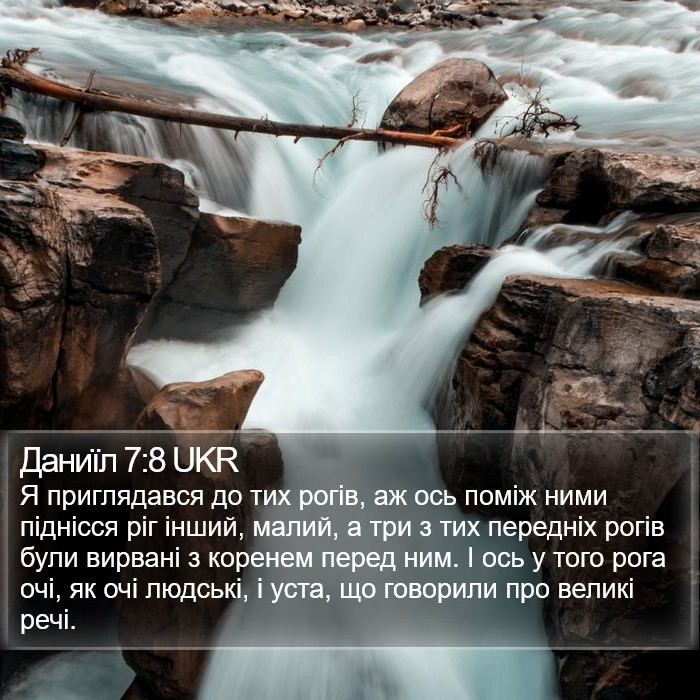 Даниїл 7:8 UKR Bible Study