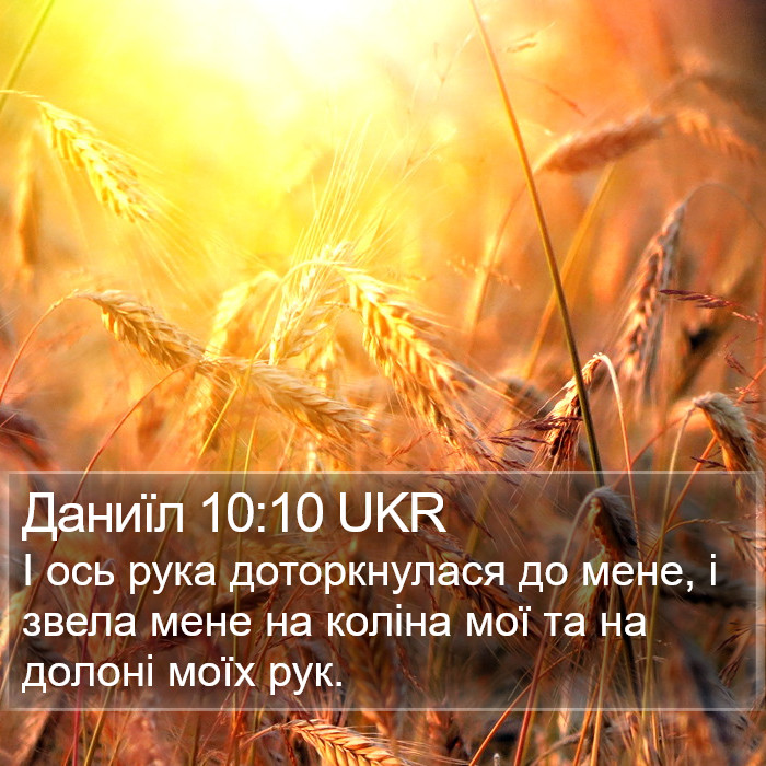 Даниїл 10:10 UKR Bible Study