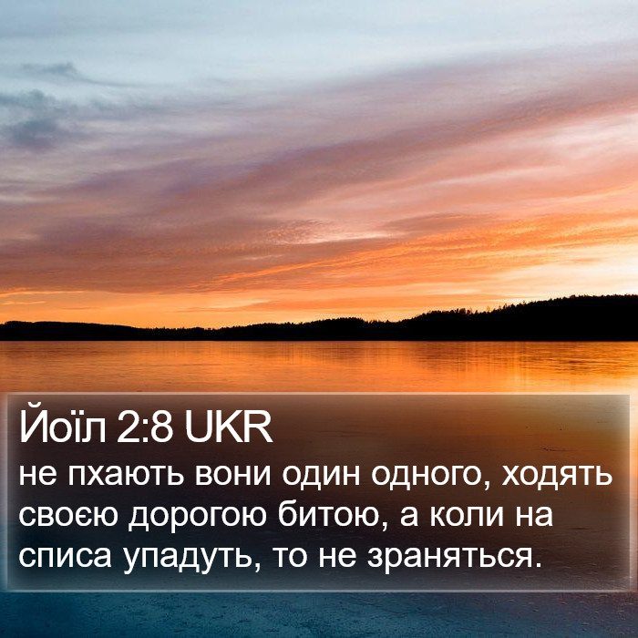 Йоїл 2:8 UKR Bible Study