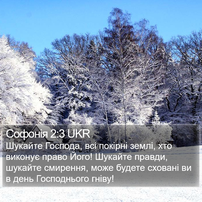 Софонія 2:3 UKR Bible Study