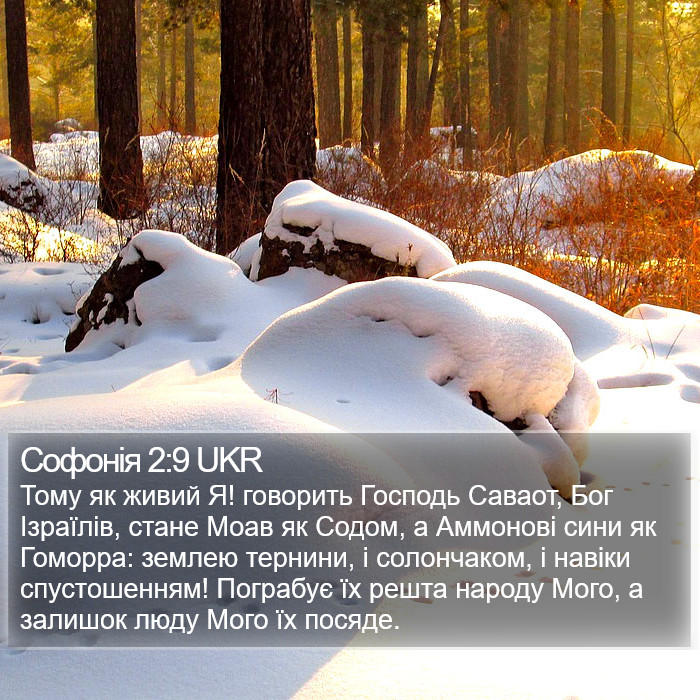 Софонія 2:9 UKR Bible Study