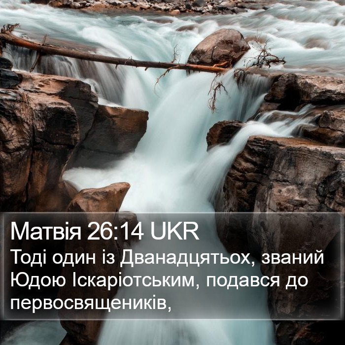 Матвія 26:14 UKR Bible Study