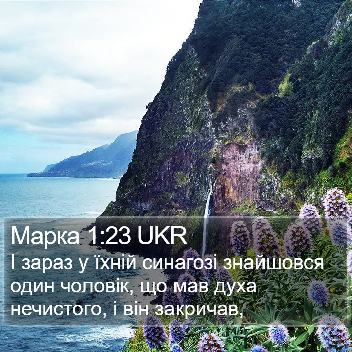 Марка 1:23 UKR Bible Study