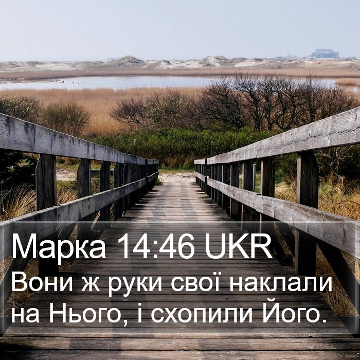 Марка 14:46 UKR Bible Study