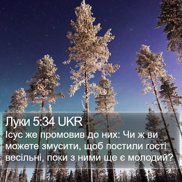 Луки 5:34 UKR Bible Study