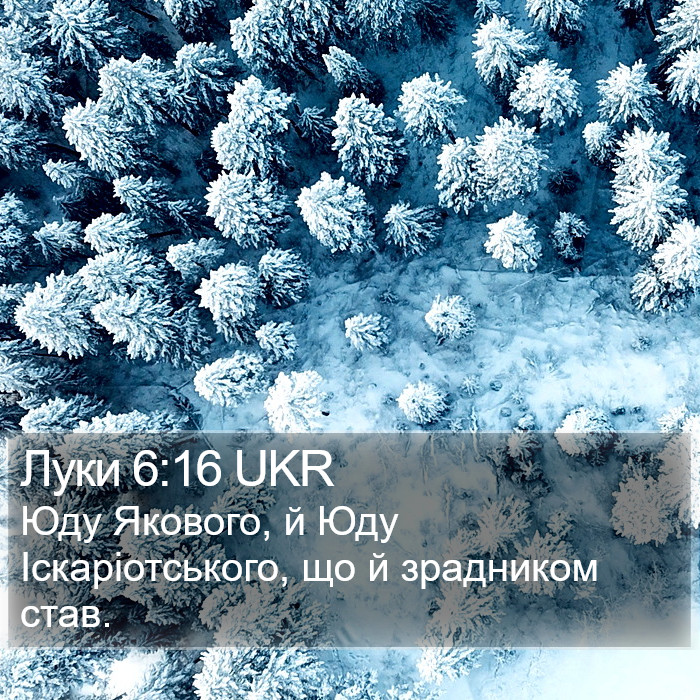 Луки 6:16 UKR Bible Study