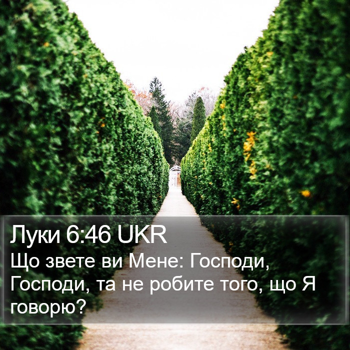 Луки 6:46 UKR Bible Study