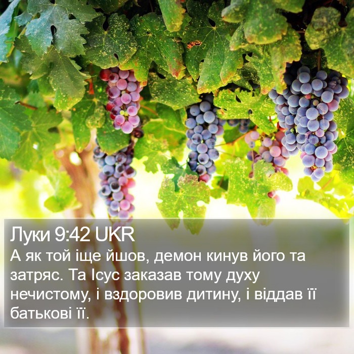 Луки 9:42 UKR Bible Study