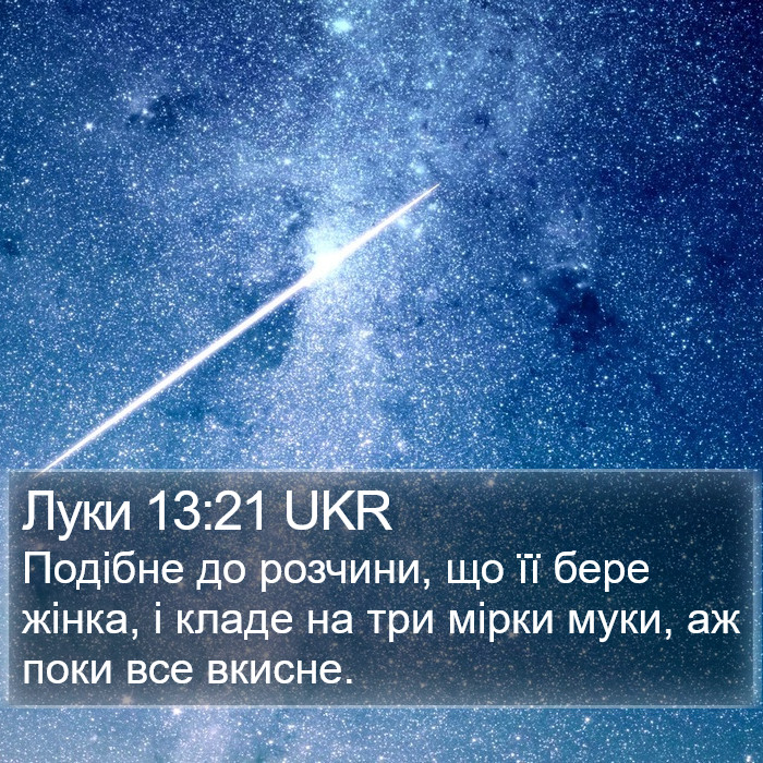 Луки 13:21 UKR Bible Study
