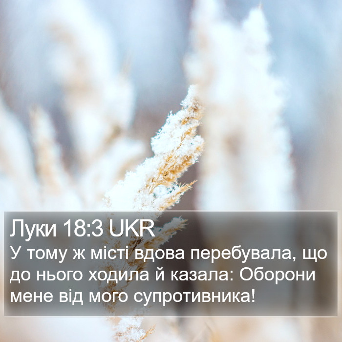 Луки 18:3 UKR Bible Study