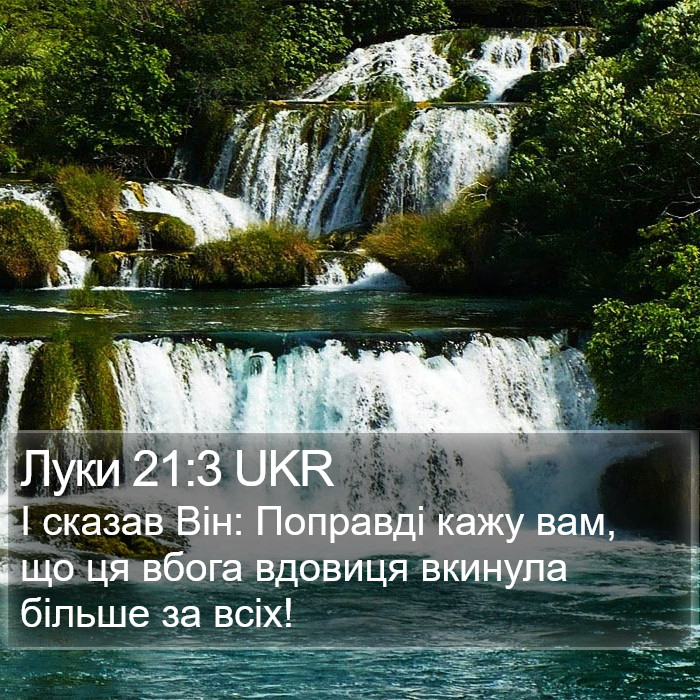 Луки 21:3 UKR Bible Study
