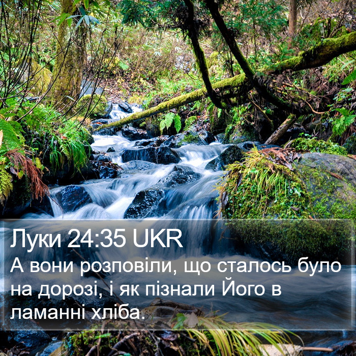 Луки 24:35 UKR Bible Study