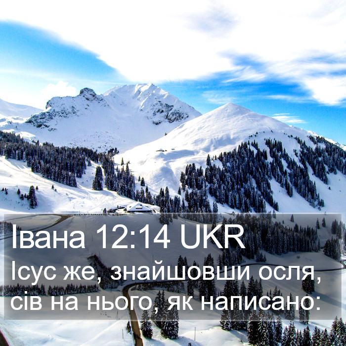 Івана 12:14 UKR Bible Study