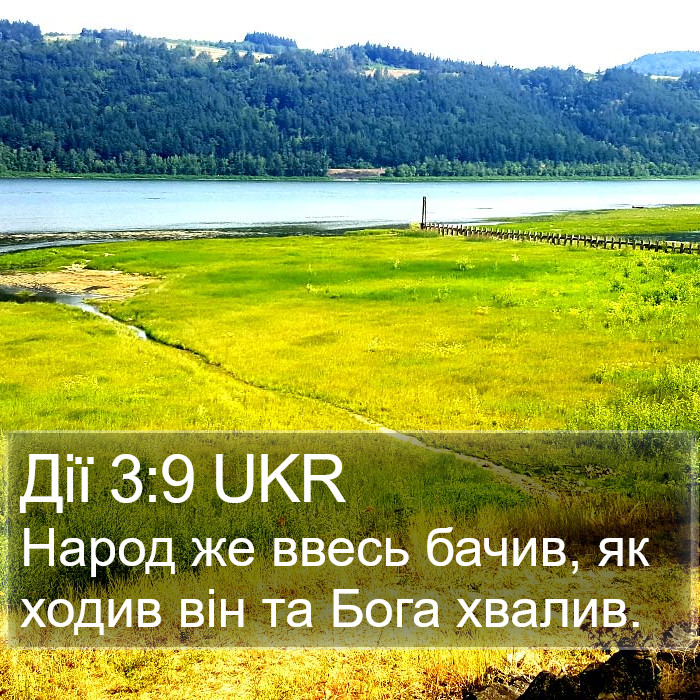 Дії 3:9 UKR Bible Study