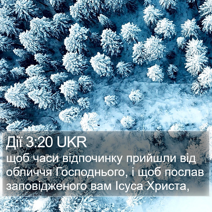 Дії 3:20 UKR Bible Study