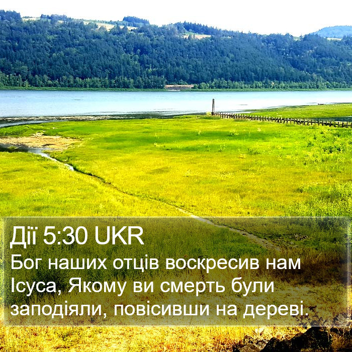 Дії 5:30 UKR Bible Study
