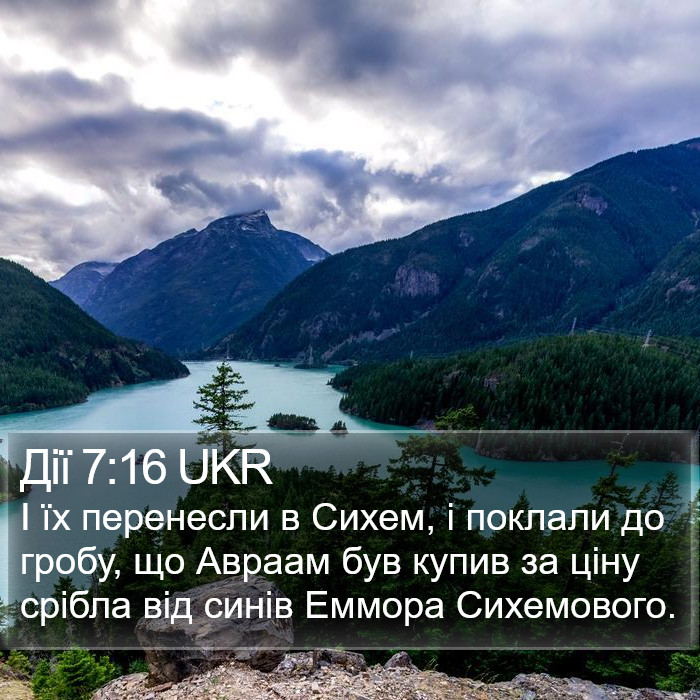 Дії 7:16 UKR Bible Study