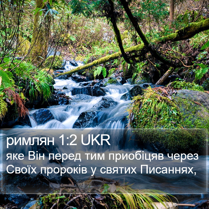 римлян 1:2 UKR Bible Study