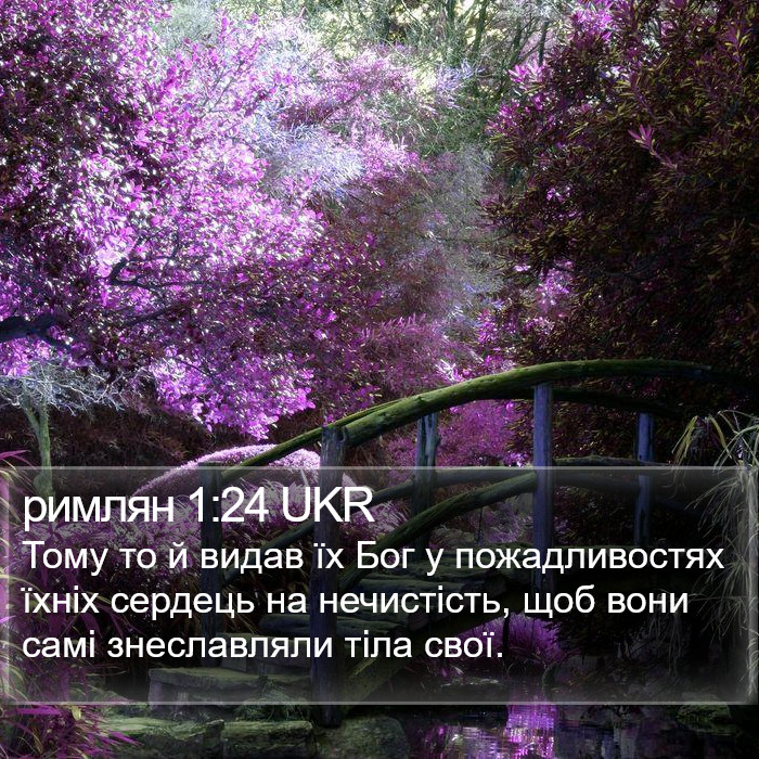 римлян 1:24 UKR Bible Study