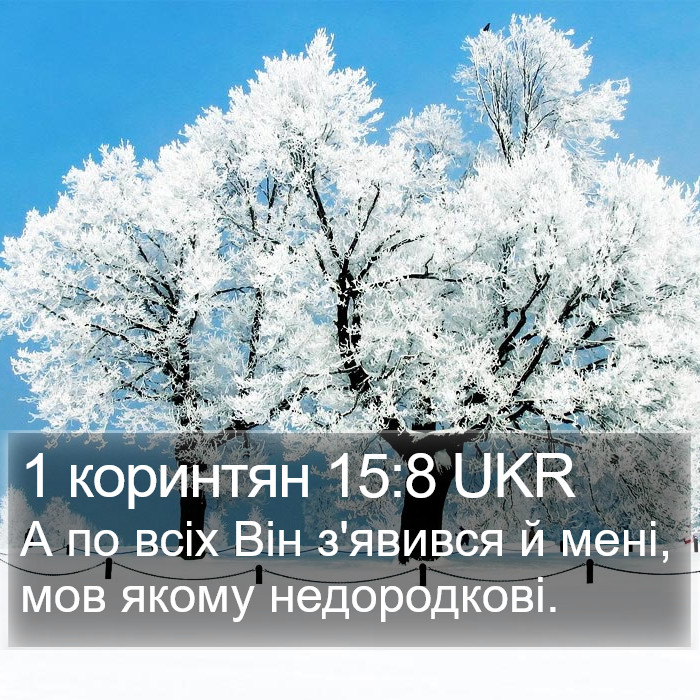 1 коринтян 15:8 UKR Bible Study