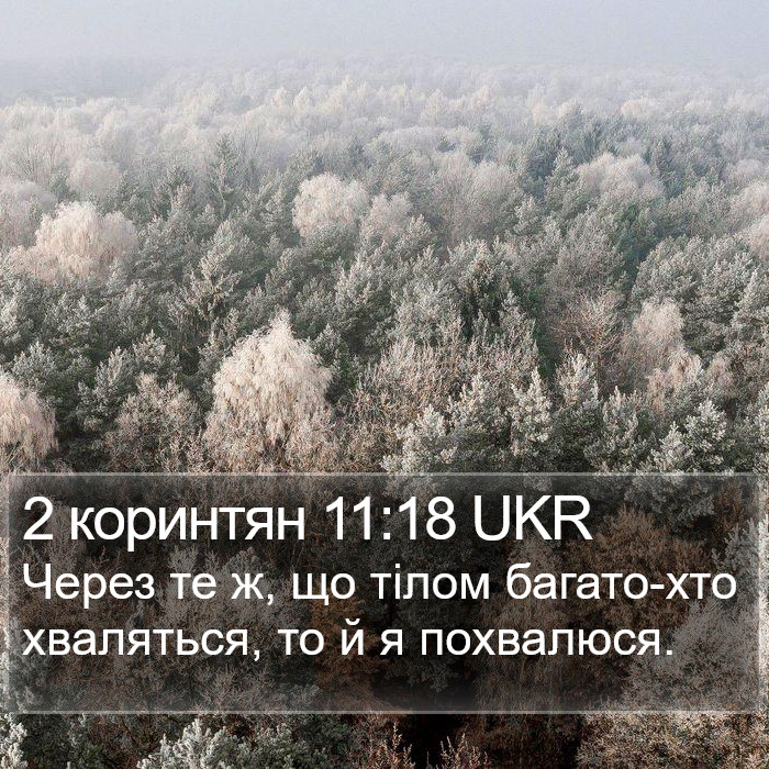 2 коринтян 11:18 UKR Bible Study
