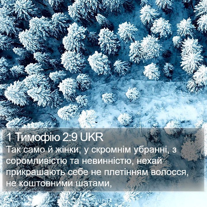 1 Тимофію 2:9 UKR Bible Study