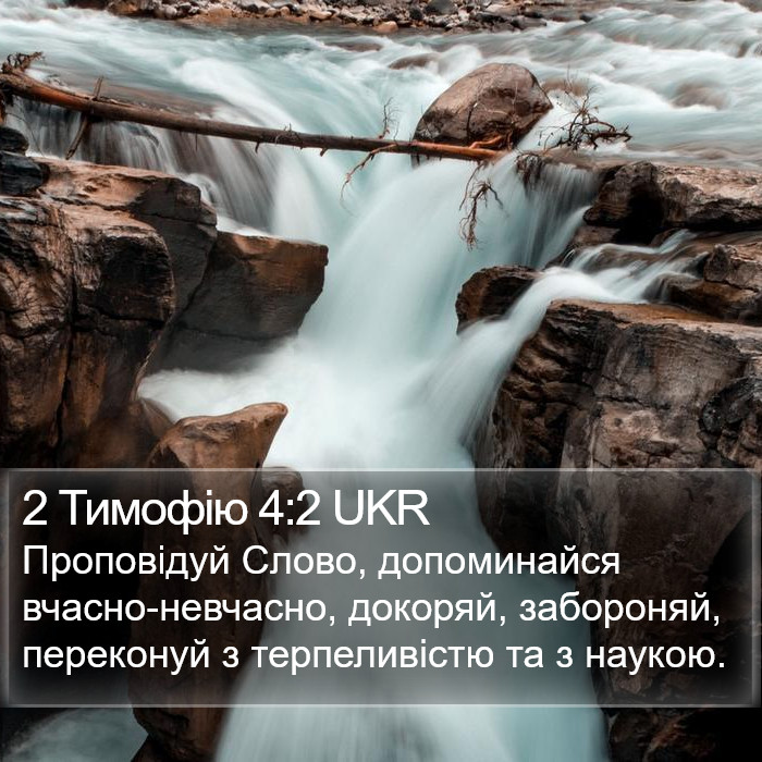 2 Тимофію 4:2 UKR Bible Study