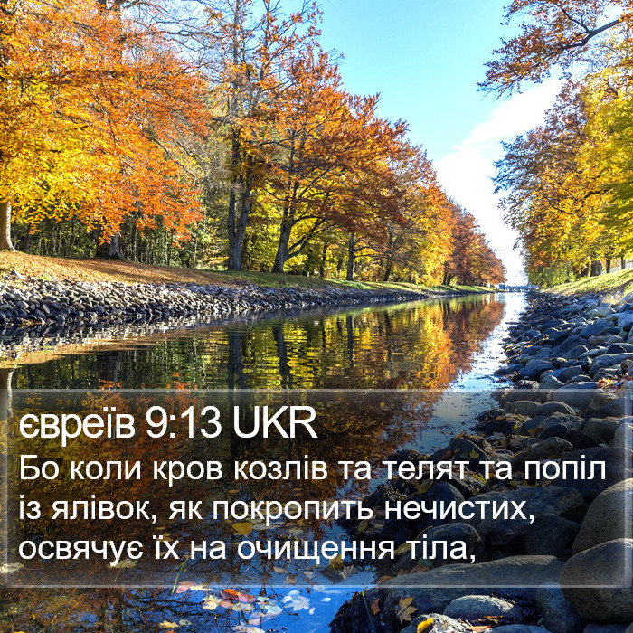 євреїв 9:13 UKR Bible Study