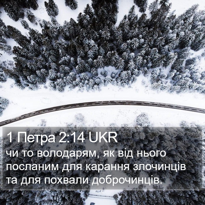 1 Петра 2:14 UKR Bible Study