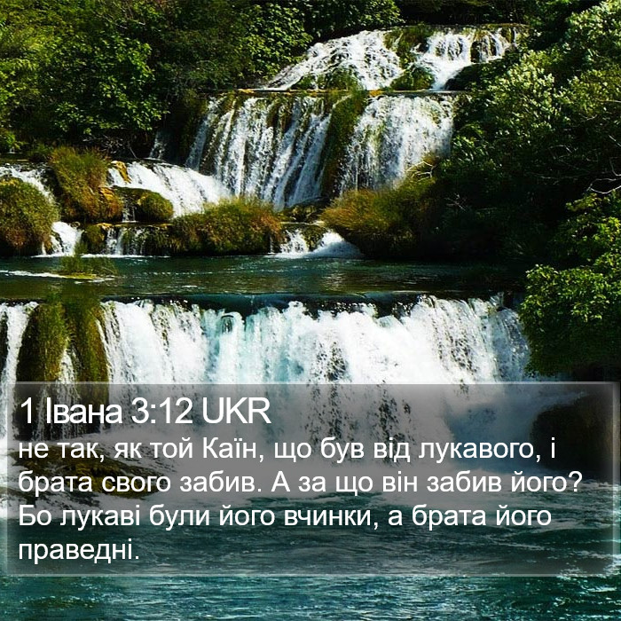 1 Івана 3:12 UKR Bible Study