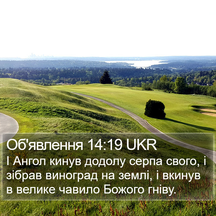 Об'явлення 14:19 UKR Bible Study